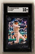 Al Kaline 2019 Panini Diamond Kings Blue Frame #74 SGC 10 Gem Mint POP:1 HOF