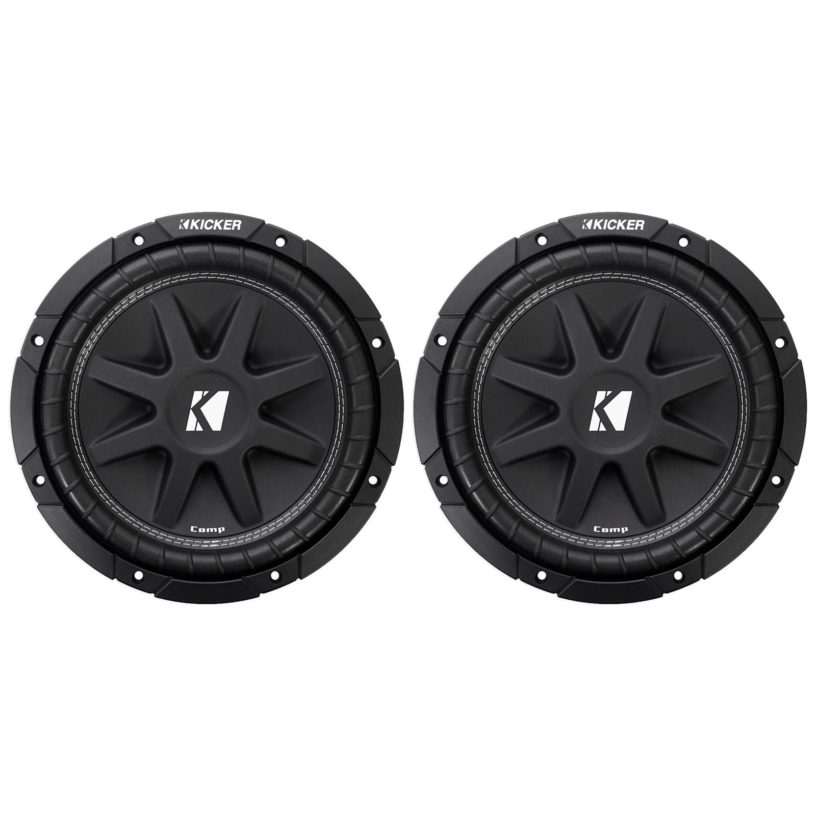 2 KICKER 43C104 Comp 10 600-ваттных 4-омных автомобильных аудиосистемных сабвуферов SVC 24990₽
