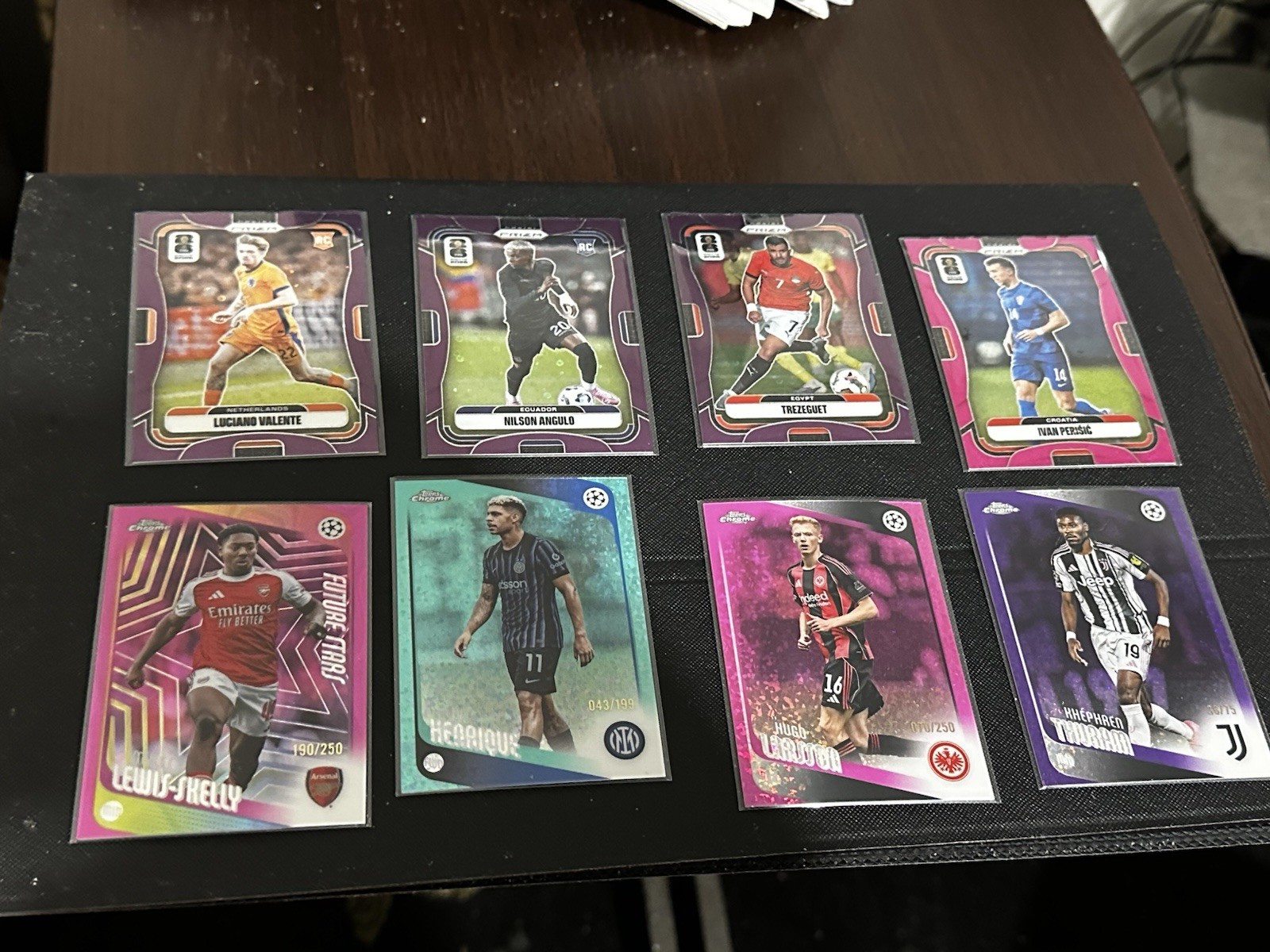 2026 Panini Prizm FIFA World Cup Soccer Autos 100+ Card Lot Numbered RC WhatNot view 16