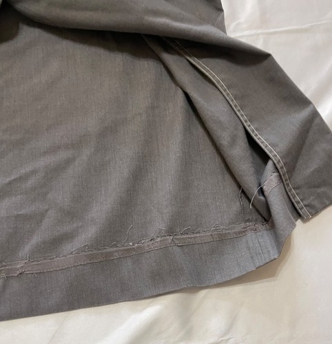 Vintage 60er 70er Petti Glen Junior grau Utility Hemd Kleid Gr. S - Bild 11 von 12