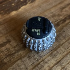 IBM Selectric Typeball Script 96 12 Pitch Font Element Golfball