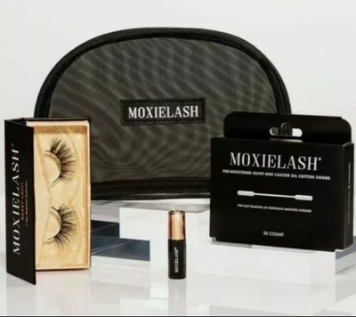 MOXIELASH SASSY MAGNETIC LASHES & LINER BAGGED SET (NIB/Sealed)