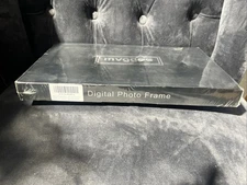 10.1" 16 GB Black Wifi Picture Frame Touch Screen Powered by Frameo Open Box