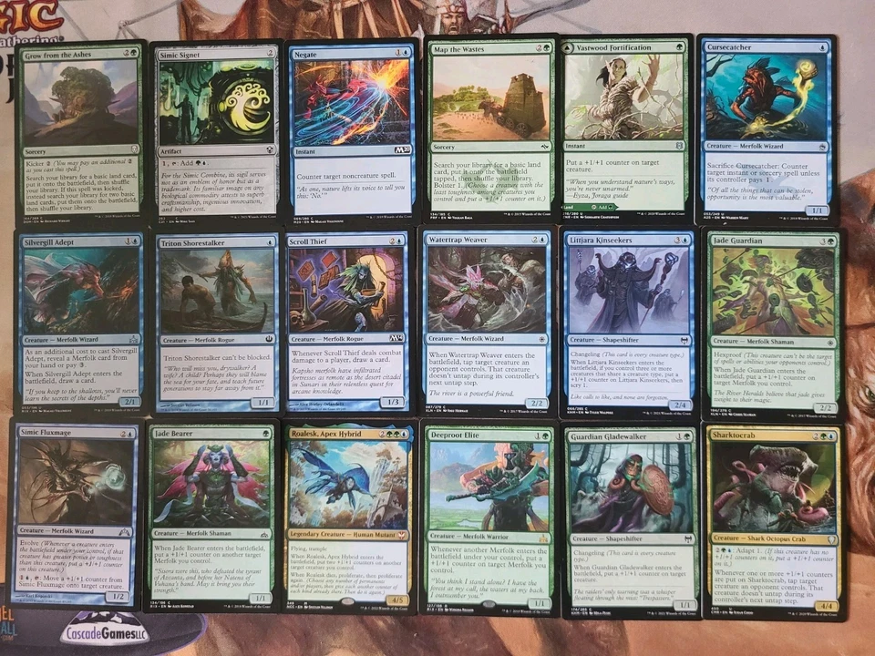 MTG EDH Custom Commander Deck: Prime Speaker Zegana - UG Merfolk Counters - Image 3 of 4