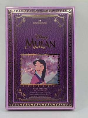 Makeup Revolution Disney Mulan Face Palette Set 18 Pressed Powder Multicolor