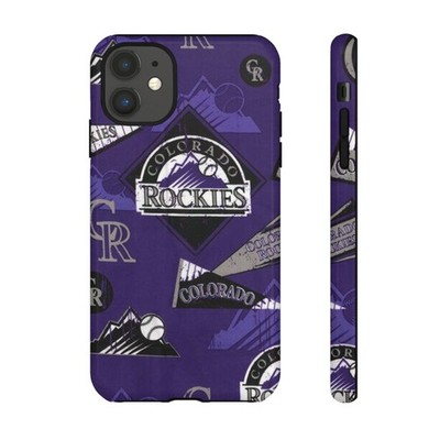 Colorado Rockies Apple iPhone, Samsung Galaxy, and Google Pixel Phone Cases