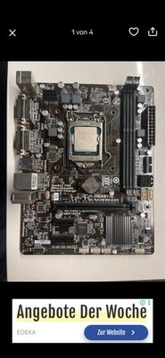 Mainboard Gigabyte GA-H87M-D2W+ Prozessor Intel Core i3-4570