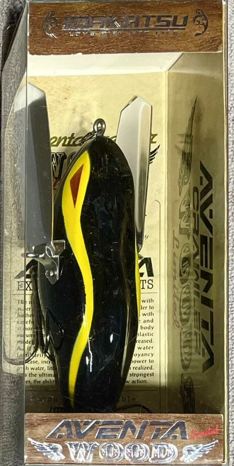 Imakatsu Limited Деревянный Гусеничный Автомобиль Aventa - #AC-30 ЧЕРНЫЙ ДЬЯВОЛ - Изображение 2 из 4