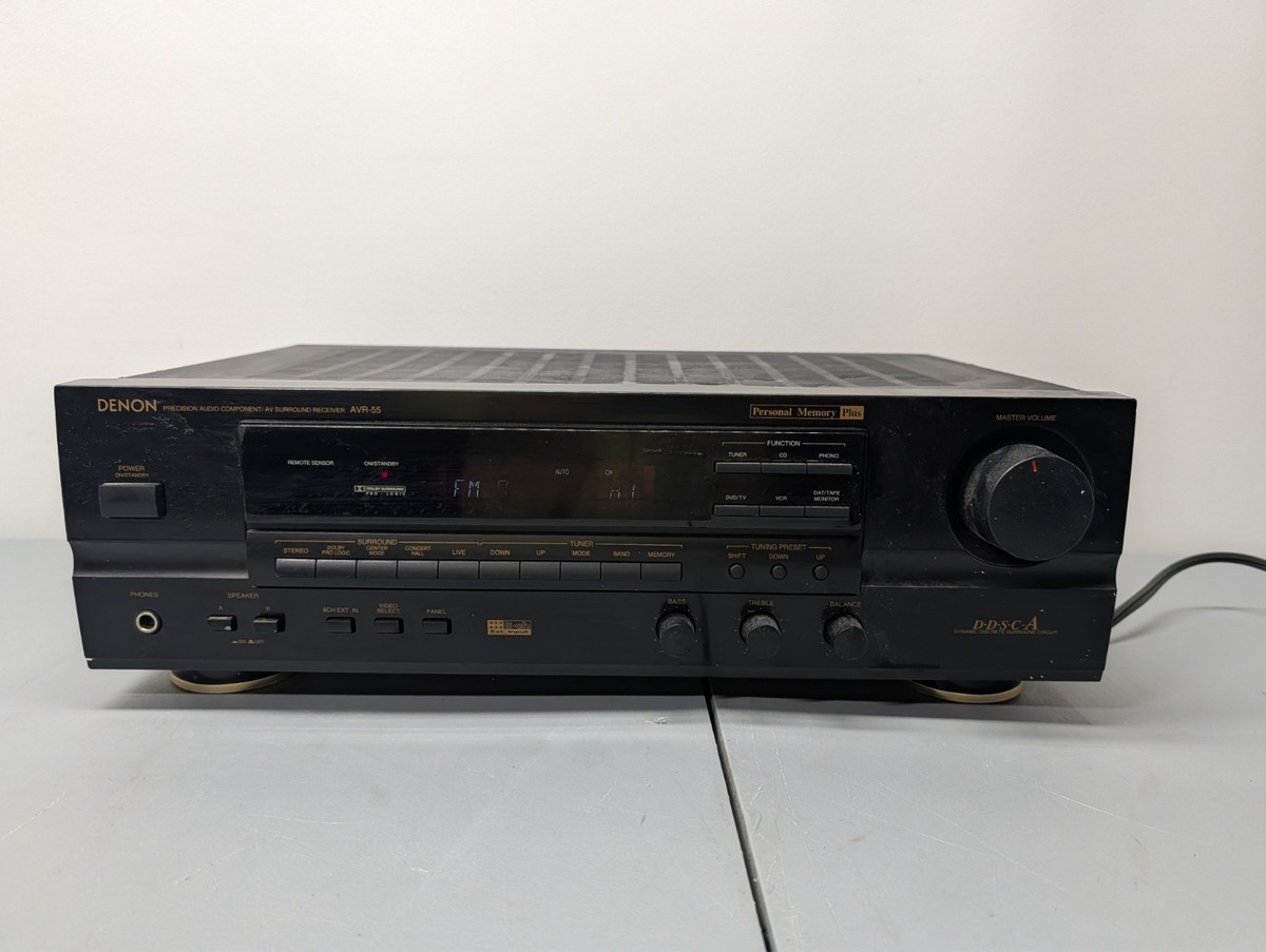 Denon AVR-55 Receiver HiFi Stereo Vintage Home Audio Phono 5.1 