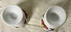PORSGRUND Farmers Rose Footed Egg Cup Gold Trim Norway Single Cup Set Of 2 — photo 4
