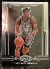 2021-22 Panini Chronicles Cameron Thomas #697 Honors RC Nets