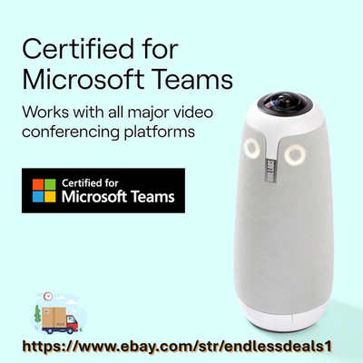 Owl Labs Meeting Owl 3 360-Degree Video Conference Camera (MTW300
