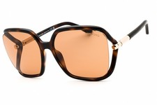 TOM FORD TF1089-52E-60 Sunglasses Size 60mm 120mm 17mm havana Women NEW