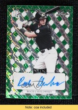 2022 Leaf Perfect Game National Showcase Metal 1/1 Roch Cholowsky Auto 0j81