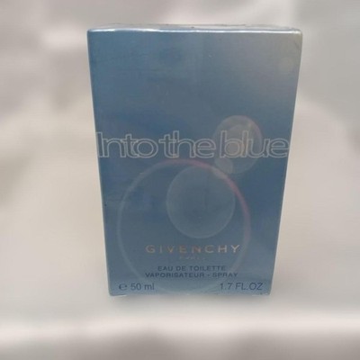 GIVENCHY Into the Blue Eau de Toilette Spray 50mL 1.7oz Perfume /Box Discontinue