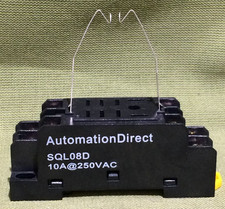 SQM08D Automation Direct Relay Socket 10A 250VAC