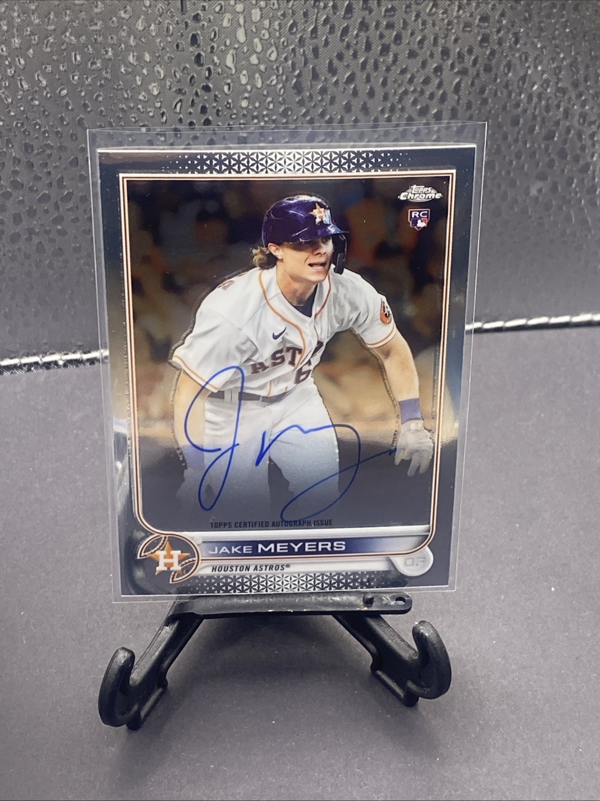 2022 Topps Chrome Jake Meyers Rookie On Card Auto Autograph