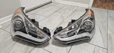 #ad 2012 2017 Hyundai Veloster Headlights Halogen w Bulb s Left And Right $250.00