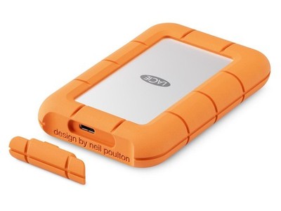 LaCie Rugged Mini SSD 1TB Solid State Drive - USB 3.2 Gen 2x2