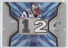 2007 SPx Winning Materials Stats Tedy Bruschi #WMS-TE 9bp