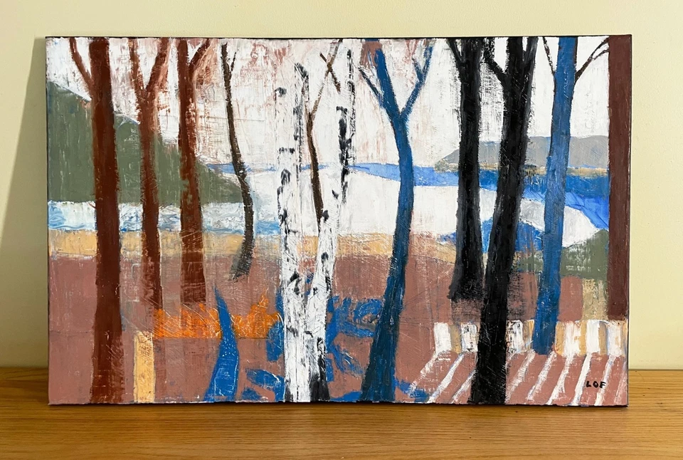 Alan Lofsness - Arte Contemporáneo - Paisaje 36 x 24 pulgadas Pintura al óleo Foto 4 de 4