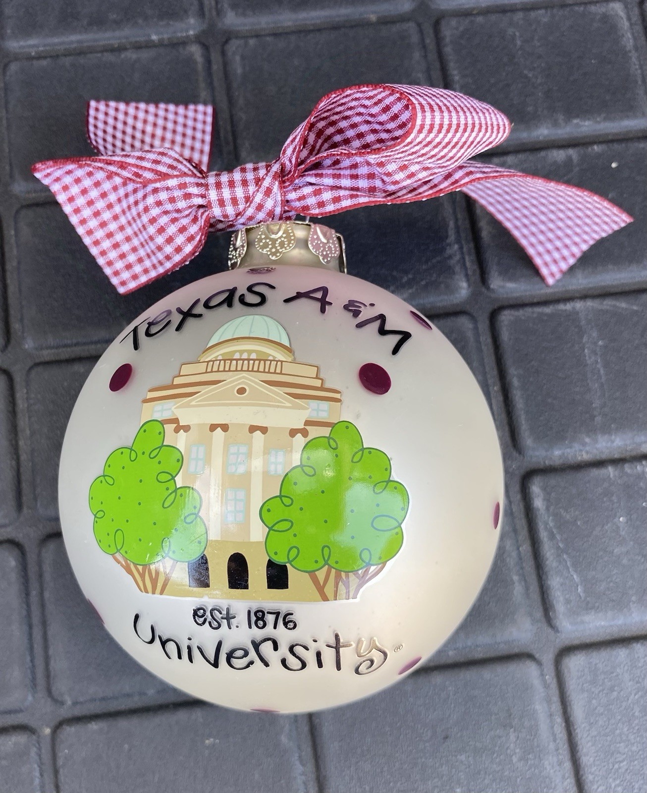 Texas A&M Aggies Christmas Ornament