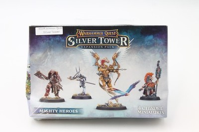 Used Warhammer Quest Silver Tower: Mighty Heroes Expansion (Sealed)