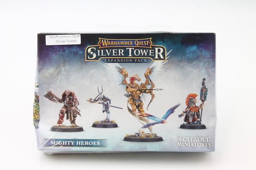 Used Warhammer Quest Silver Tower: Mighty Heroes Expansion (Sealed)