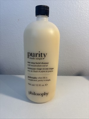 Philosophy Purity Made Simple One Step Facial Cleanser - 32oz New Sealed