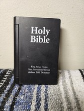 Franklin Electronic Bible NIV KJV Holman Dictionary BIB-475A Pre-owned Tested