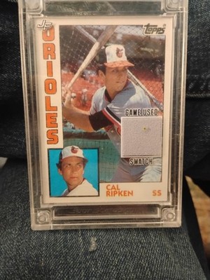 CAL RIPKEN JR. PATCH 2022 JERSEY FUSION #CRJ901 BALTIMORE ORIOLES