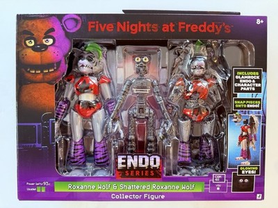 Five Nights At Freddy s ENDO SERIES 3 Roxanne Wolf & Shattered Roxanne Wolf