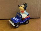 Vintage Die-Cast Walt Disney Mail Jeep with Postman Mickey Mouse