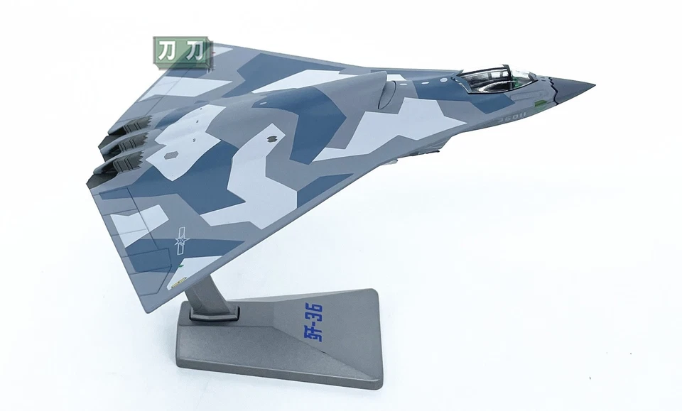 1/100 Scale Air Force J-36 Stealth Fighter Alloy Diecast Finished Figure Models - Image 4 of 4