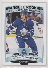 2019-20 Upper Deck O-Pee-Chee Update Marquee Rookies Dmytro Timashov #628 14gy