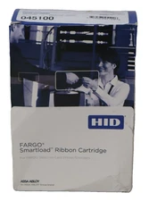Fargo 045100 Smartload Color Ribbon Cartridge DTC4000 Factory Sealed in Open Box