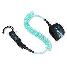 Coiled SUP Leash Premium Paddle Board Ankle L...