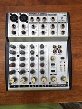 Behringer Eurorack UB802 8-input Mixer Untested No Power Cord