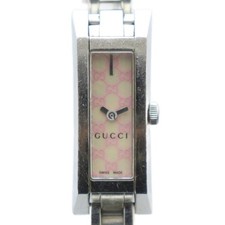 Orologio GUCCI 110 usato modello GG quadrante conchiglia quadrato quarzo...