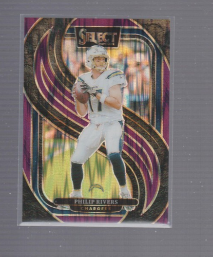 PHILIP RIVERS 2024 PANINI SELECT SP PREMIER LEVEL PURPLE SHOCK PRIZM 79/360