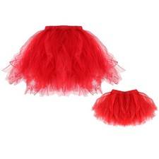 Frauen Mädchen Kinder Prinzessin Ballett Ballettröckchen Rock Hochzeit Prom