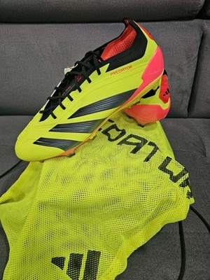 Adidas Predator Elite FG Fußballschuhe Team Solar Gelb Größe Uk 9 Neu IF5441