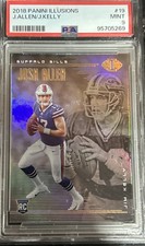 2018 Panini Illusions #19 Josh Allen & Jim Kelly RC PSA 9!