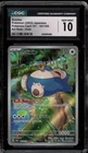 Pokemon Snorlax 151 sv2a Japanese Art Rare #181 CGC 10 Gem Mint