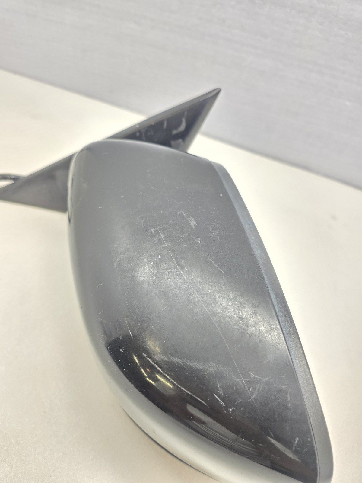 2014-2017 MASERATI GHIBLI LEFT DRIVER SIDE DOOR MIRROR HEATED  Black OEM USED