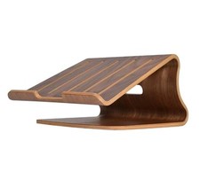 SAMDI Wood Laptop Stand for Desk,Laptop Holder Stand,Wooden Cooling Computer ...