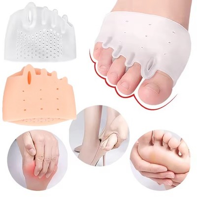 1 Pairs Metatarsal Pads, Toe Separator, Gel Metatarsal Cushion Toe Separators