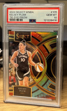 2024 Panini Select WNBA - Premier Level Kelsey Plum #105 Tie-Dye Prizm #06/25