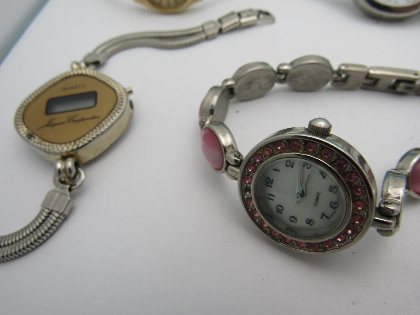 Lot of 7  Mixed Ladies Wrist Watches As Is Bulova, Elgin  + See Description Z963