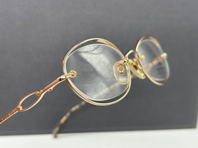 Chrisitan Lacroix Brille Damen Rund oval Gold 6321  NP:399 